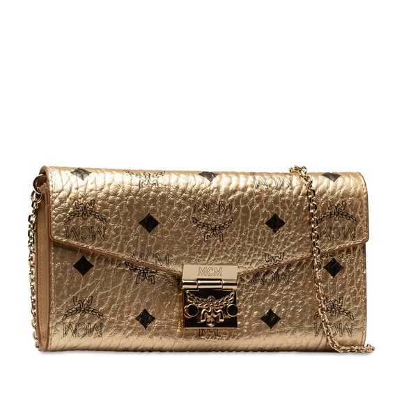 MCM Visetos Canvas Chain Wallet Canvas Long Wallet in Excellent condition - Picture 2 of 9